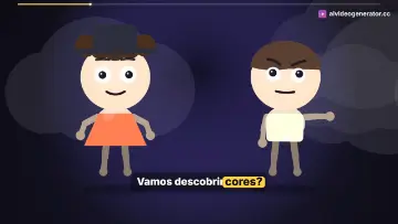 Aprendendo as Cores com Lulu e Nico