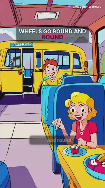Wheels on the Bus Song for Kids