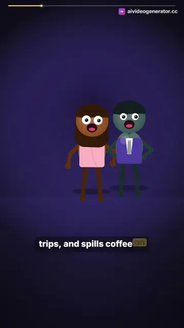 Chaotic Girl Saves Deal After Spilling Coffee on CEO