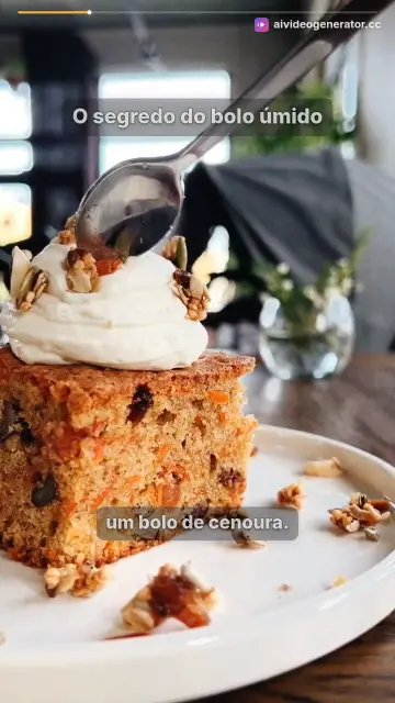 Segredo do Bolo de Cenoura Perfeito