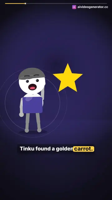 Tinku and Mimi Share a Magic Carrot