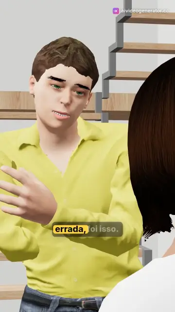 Homem se desculpando após discussão familiar