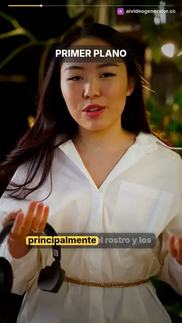Qué es el Primer Plano en Cine y Video