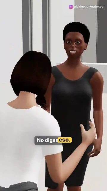 Amiga anima a otra superando inseguridades