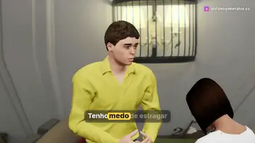 Diálogo sobre amor e confiança entre casal