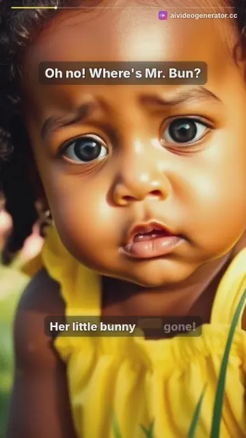 Baby Lila Searches for Her Lost Bunny